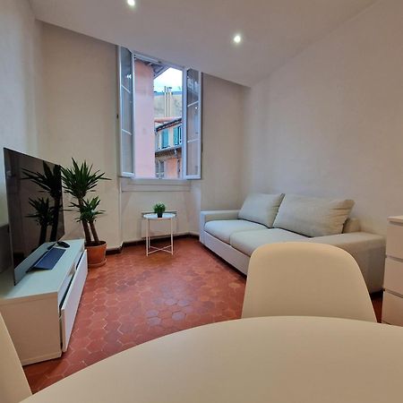 Sublime Appartement 4P Classe Dans Le Vieux-Nizza Exterior foto
