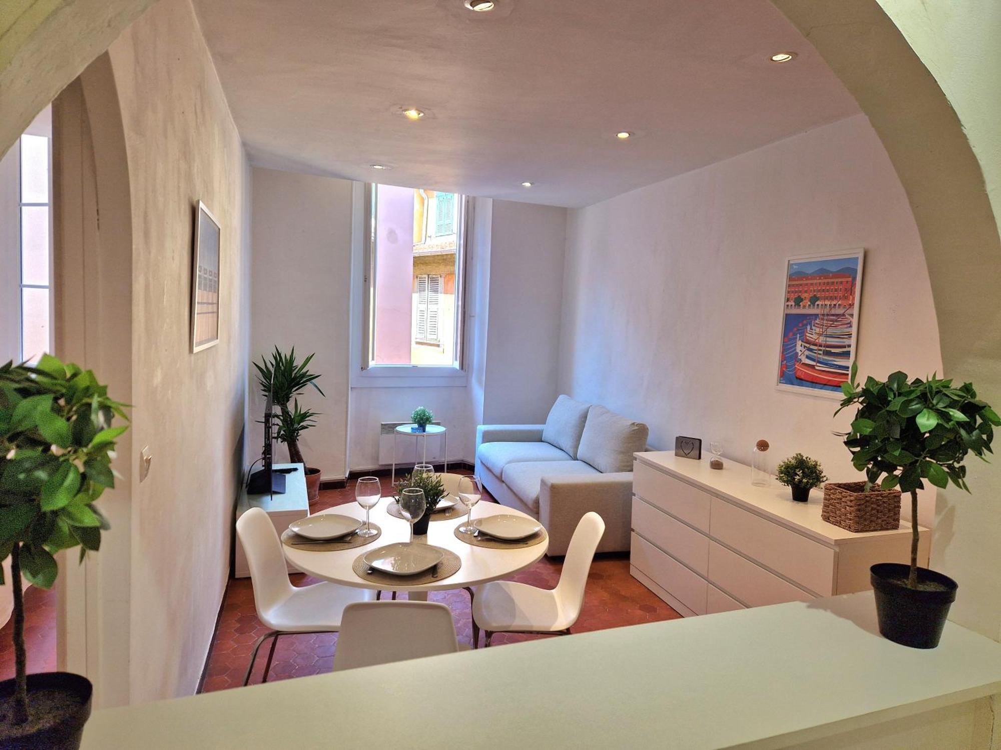 Sublime Appartement 4P Classe Dans Le Vieux-Nizza Exterior foto
